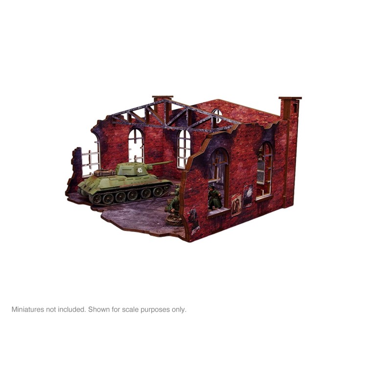 Pre-Painted WW2 Ostfront Stalingrad Factory Front