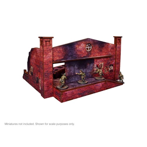 Pre-Painted WW2 Ostfront Stalingrad Factory Back