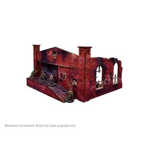 Pre-Painted WW2 Ostfront Stalingrad Factory Back