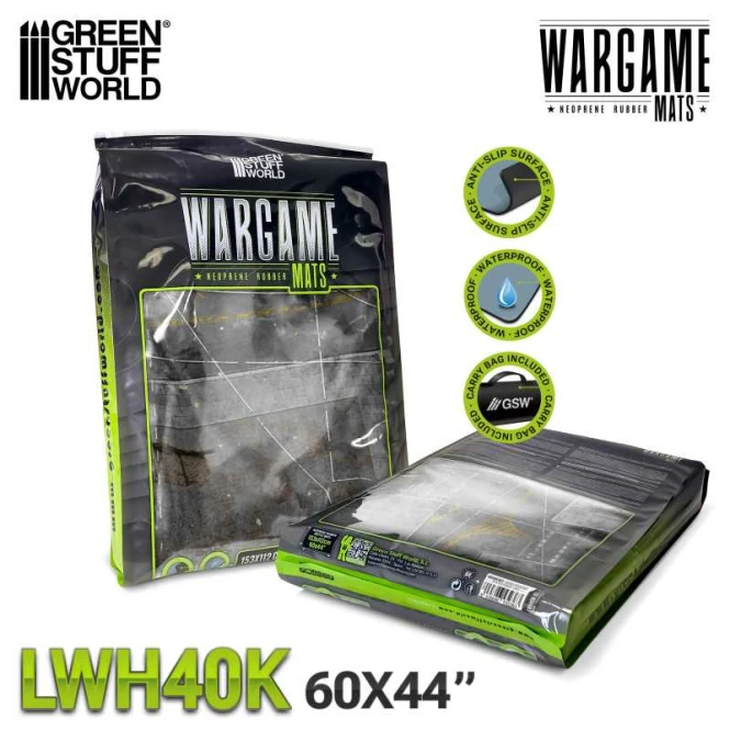 Wargame Mat - 40"x60" Ground Zero