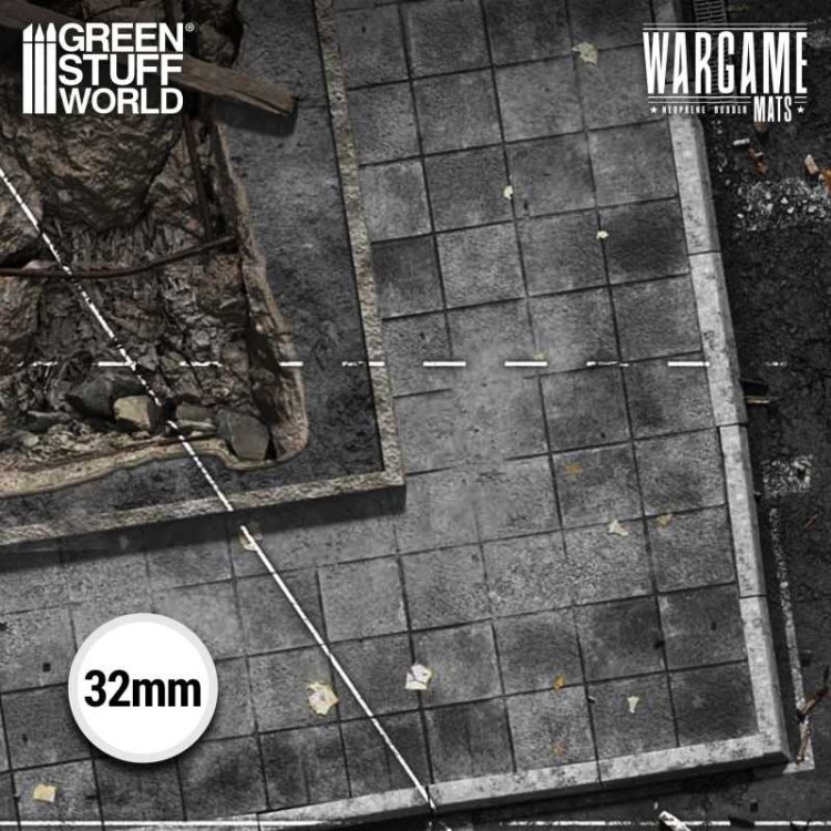 Wargame Mat - 40"x60" Ground Zero