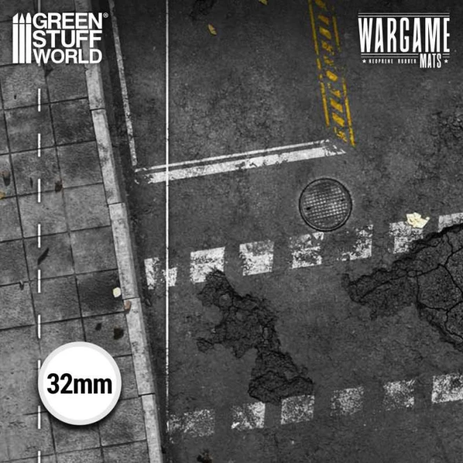 Wargame Mat - 40"x60" Ground Zero