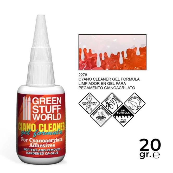 CA-Glue Cleaner 20gr in Gel