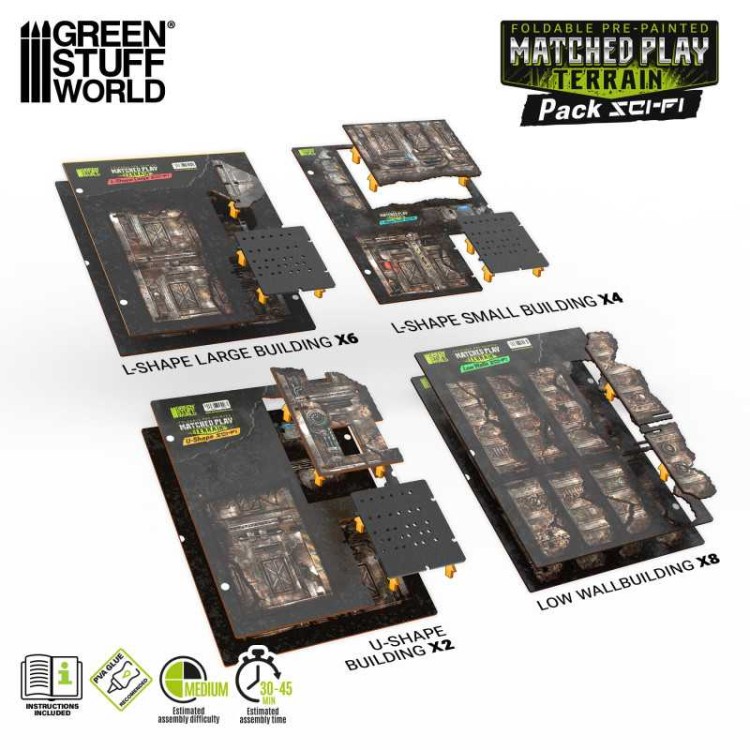 Matched Play Terrain - PrePainted