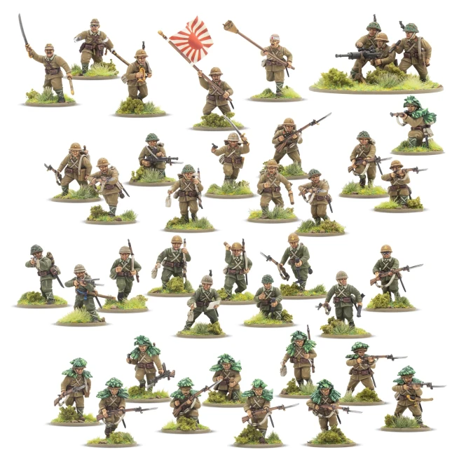 Japanese Army Infantry platoon