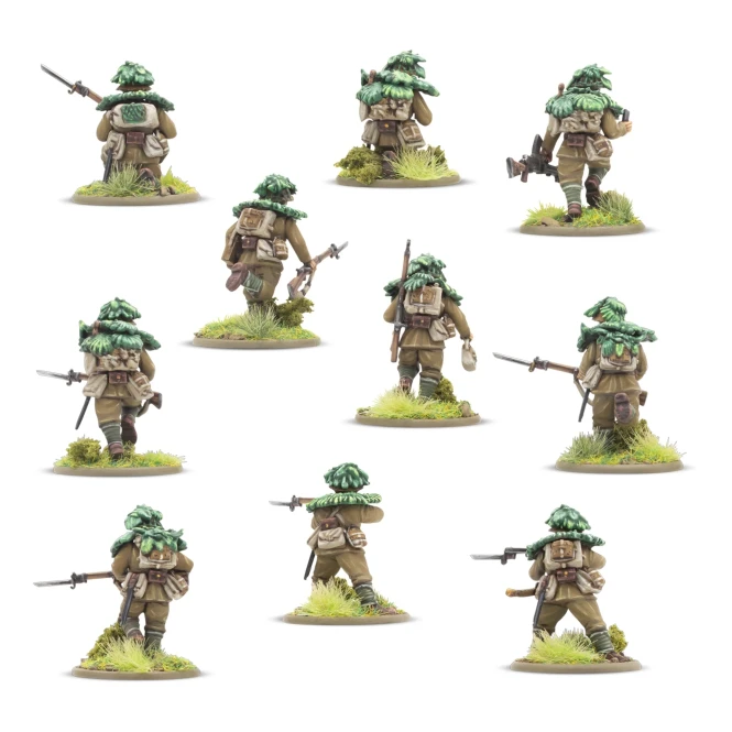 Japanese Army Infantry platoon