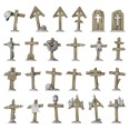 3D Printed -  Trench Wooden Crosses 1:48-1:35