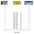 3D Printed -  Small Wooden Ladders 1:48-1:35