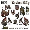 BROKEN CITY cardboard scenery