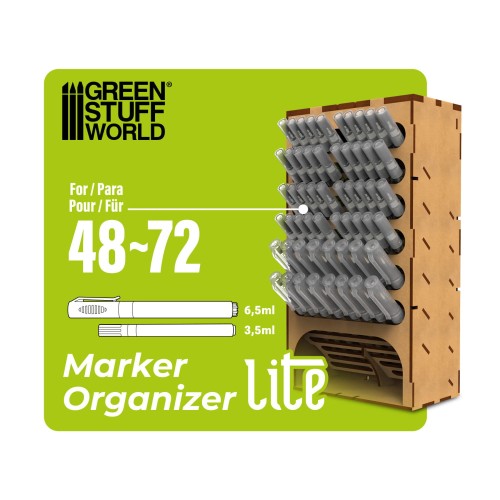 MDF Markers Organizer