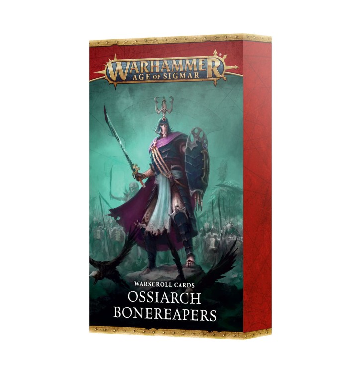Warscroll Cards:Ossiarch Bonereapers Eng