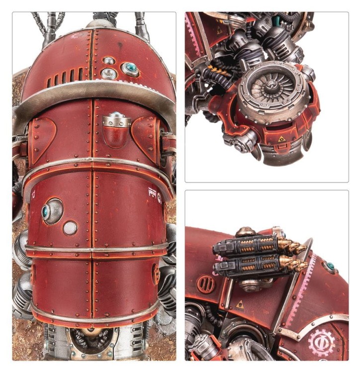 Vultarax Stratos-Automata – latający automat bojowy Mechanicum (Warhammer: The Horus Heresy)