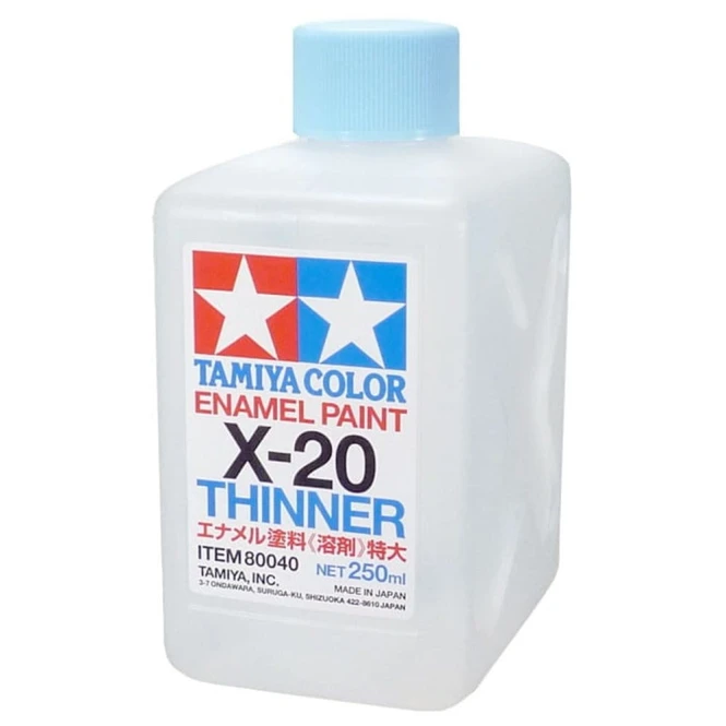 Tamiya 80040 X-20 Thinner (250 ml) – rozcieńczalnik do farb emaliowych