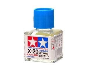 Tamiya 80030 X-20 Thinner (40 ml) – rozcieńczalnik do farb emaliowych