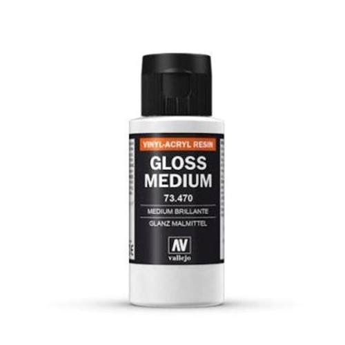 Vallejo 73470 Gloss Medium 60 ml – medium błyszczące do farb akrylowych