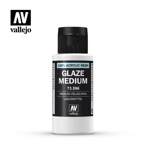 Vallejo 73596 Glaze Medium 60 ml – medium do glaze i płynnych przejść kolorów