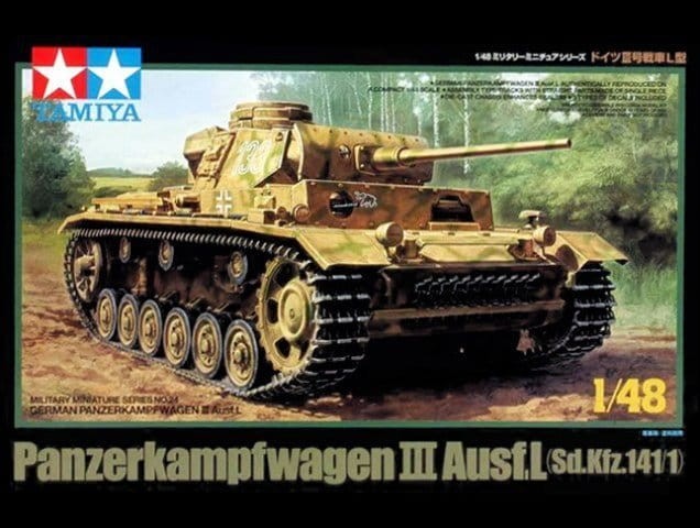 Tamiya 32524 1-48 German PzKpfw. III AusfL – model czołgu niemieckiego.jpg