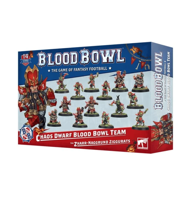 Chaos Dwarf Blood Bowl Team – Drużyna Krasnoludów Chaosu do Blood Bowl