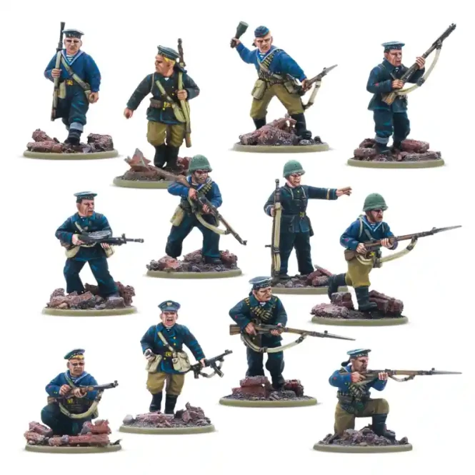 Soviet Naval Brigade Squad