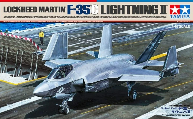 Tamiya 61127 1/48 Lockheed Martin F-35C Lightning