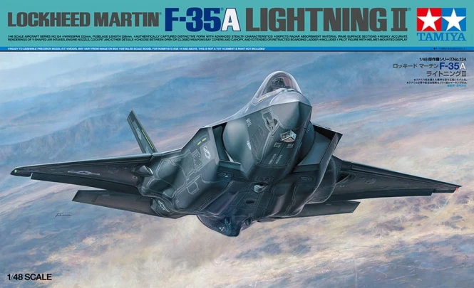 Tamiya 61124 1/48 Lockheed Martin F-35A Lightning