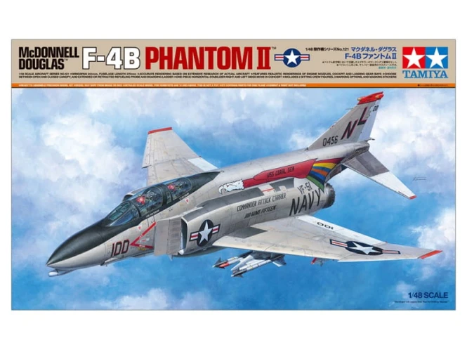 Tamiya 61121 1/48 McDonnell Douglas F-4B Phantom I
