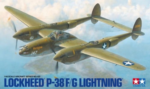 Tamiya 61120 1/48 Lockheed P-38 F/G Lightning