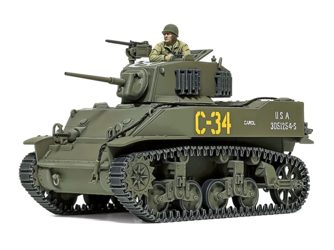 Tamiya 32606 1/48 U.S. Light Tank M5A1 Stuart
