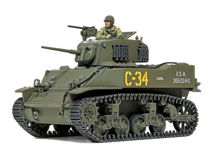 Tamiya 32606 1/48 U.S. Light Tank M5A1 Stuart