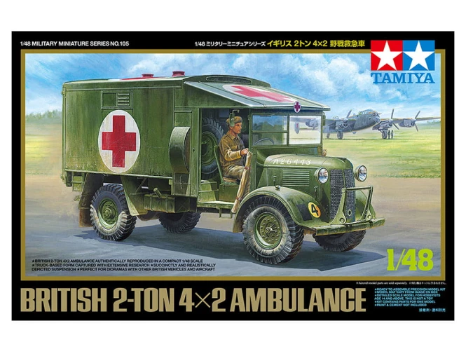 Tamiya 32605 1/48 British 2-Ton 4x2 Ambulance