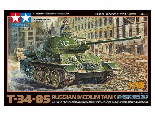Tamiya 32599 1/48 Russian Medium Tank T-34-85