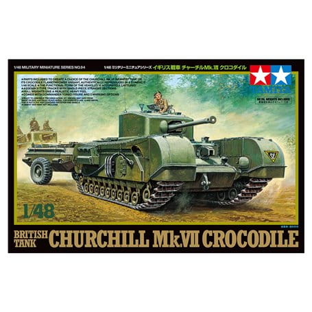 Tamiya 32594 1/48 Brit. Churchill Mk.VII Crocodile