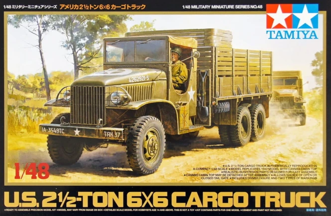 Tamiya 32548 1/48 US 2.5ton 6x6 Cargo Truck