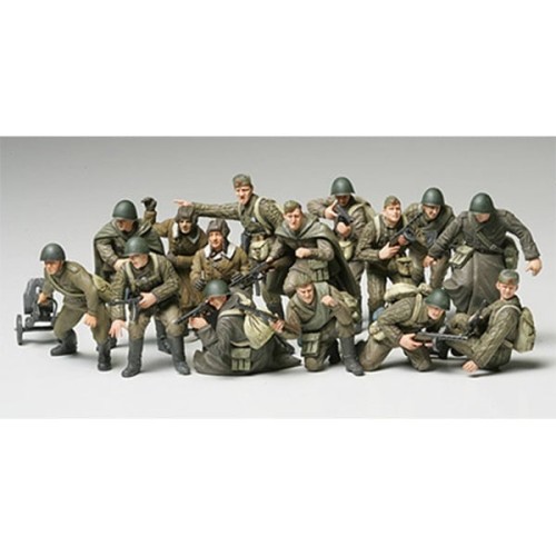 Tamiya 32521 1/48 Rus. Infantry & Tank Crew