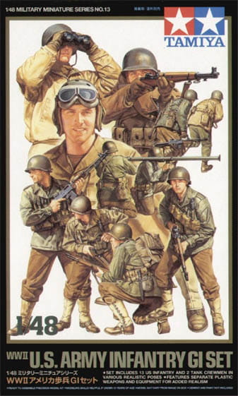 Tamiya 32513 1/48 US Infantry GI Set