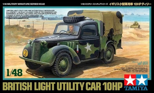 Tamiya 26543-400 1/48 British Light Utility Car 10HP 47th (London) Infantry Division (FINISHED MODEL)