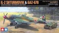 Tamiya 25212 1/48 Ilyushin IL-2 Shturmovik & GAZ-6