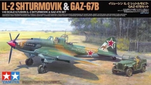 Tamiya_25212_1-48_Ilyushin_IL-2_Shturmovik_-_GAZ-67B_Set-osnowa-1.jpg
