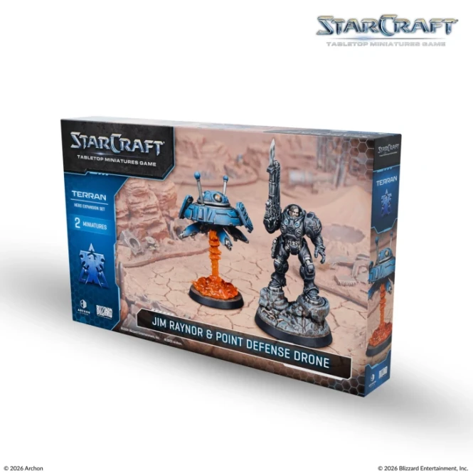 StarCraft – Jim Raynor (Raynor's Raiders) – Terran Hero Expansion Set