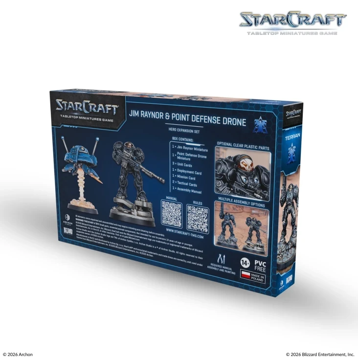 StarCraft – Jim Raynor (Raynor's Raiders) – Terran Hero Expansion Set