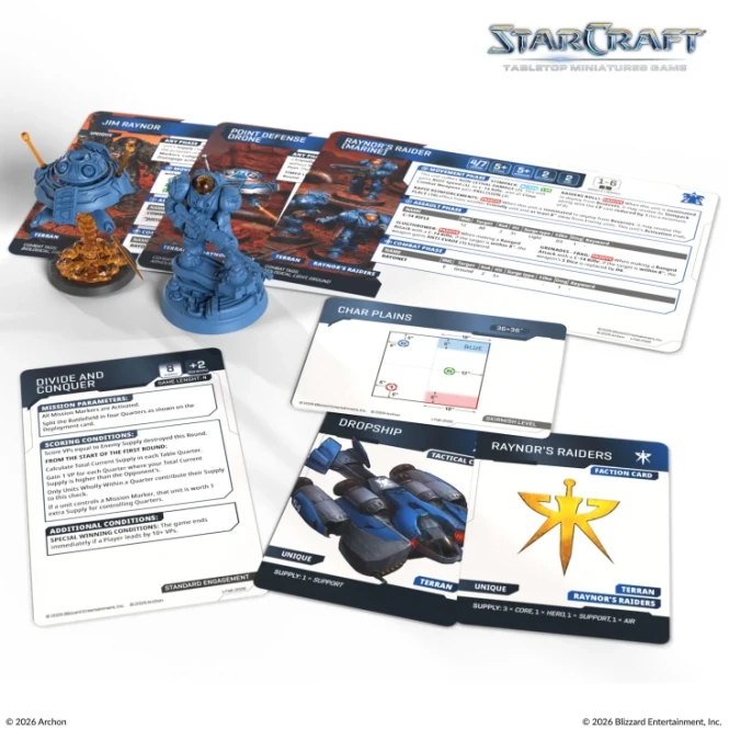 StarCraft – Jim Raynor (Raynor's Raiders) – Terran Hero Expansion Set