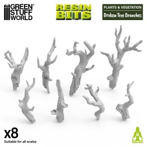 Broken tree branches 1:72-1:48-1:35