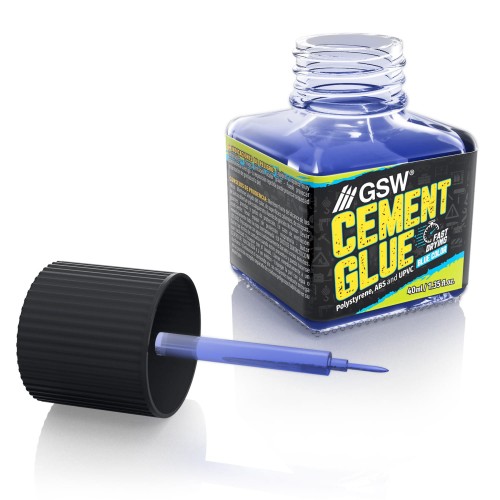 Green Stuff World – Blue Cement Glue for Plastics