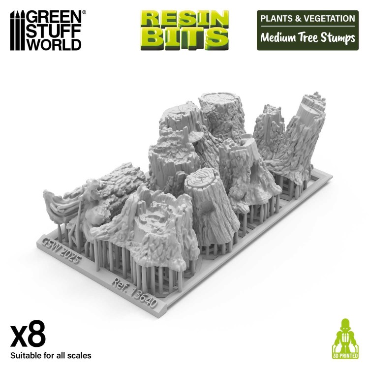 Medium Tree Stumps