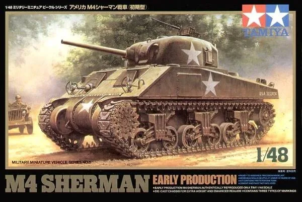 Tamiya 32505 1/48 U.S. M4 Sherman Early Production