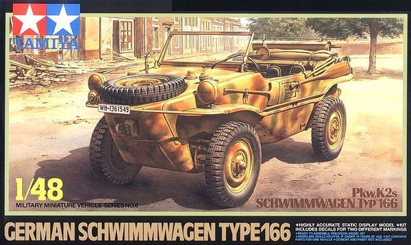 Tamiya T32506 German Schwimmwagen Type 166