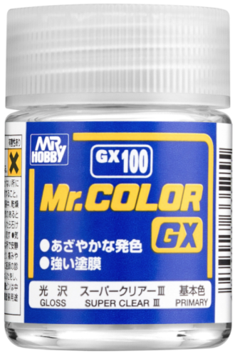 MR.Color GX-100 Super Clear III - Lakier bezbarwny
