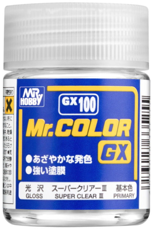 MR.Color GX-100 Super Clear III - Lakier bezbarwny