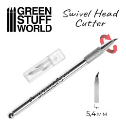 Swivel head cutter 360? with 3x blade replacement