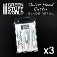 Refill Blades – Swivelhead Hobby Knife (3 szt.)